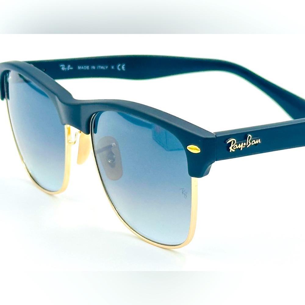 Ray-Ban Clubmaster Oversized Sunglasses RB4175 57mm Black w/ Gradient Grey Lens